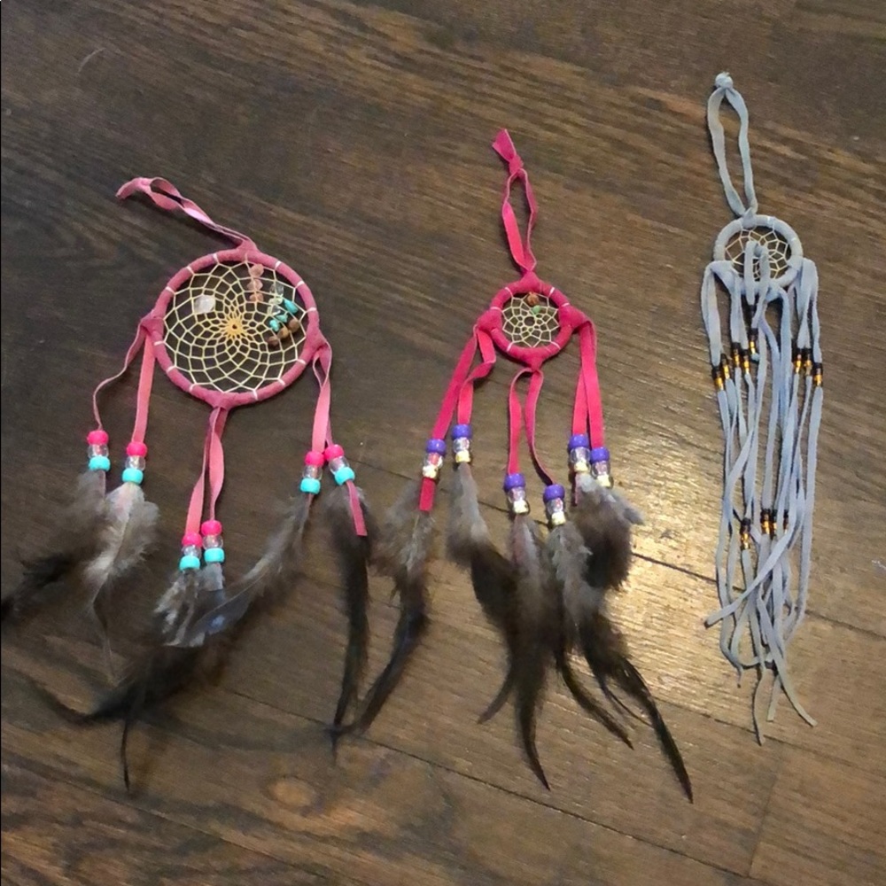 3 small Dream catchers